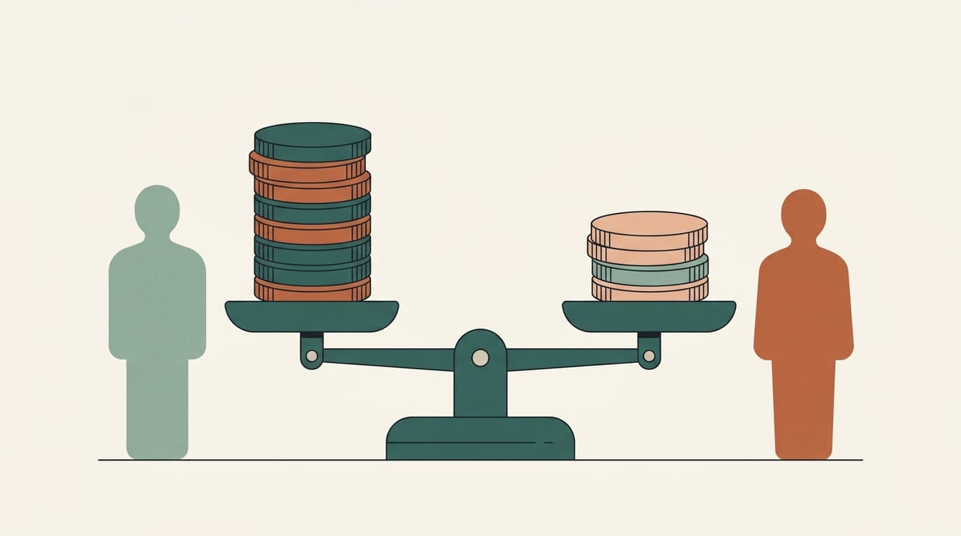 Splitting costs fairly when you live together and your incomes differ